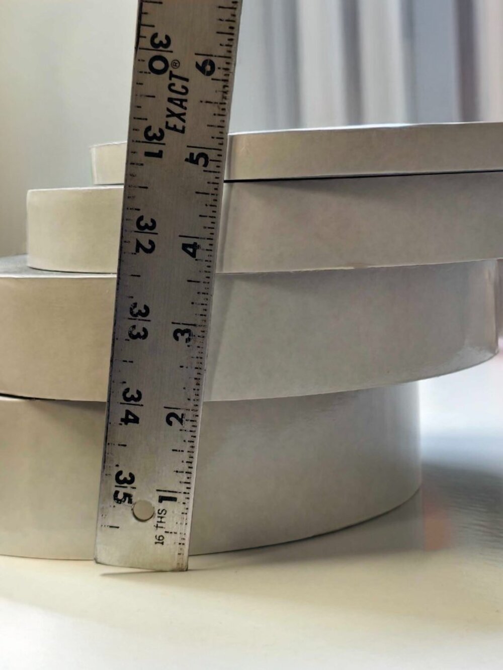 Ultra Strong Double Sided Gray Tape 2" for Shelves Hooks Frames No Drill 108ft